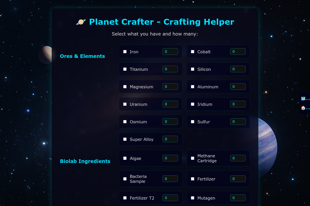 Plaent Crafter